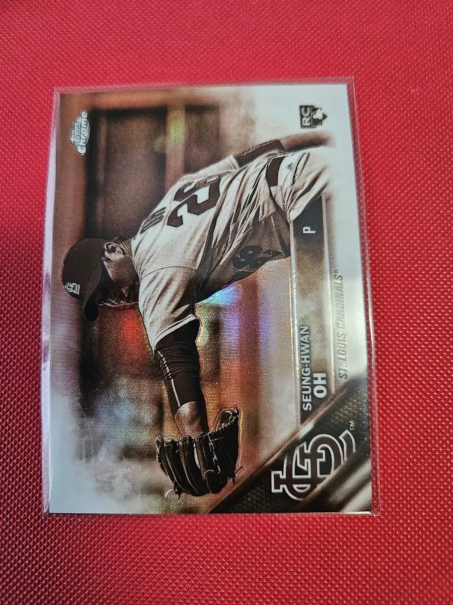 오승환 2016 Topps Chrome 세피아 리플렉터 루키 카드